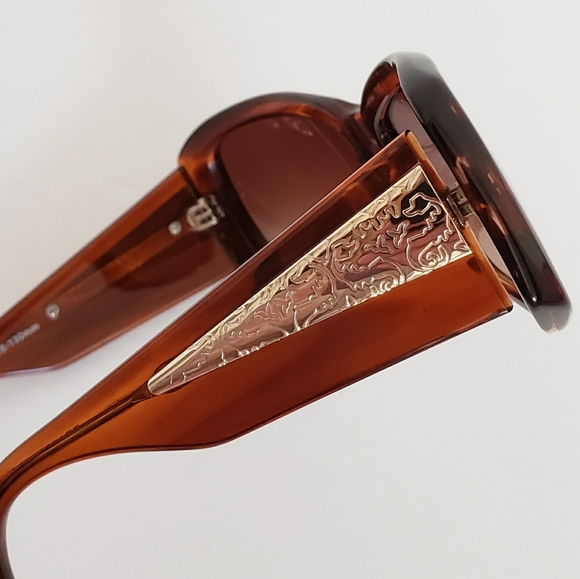 Vintage Edgy & Elegant Wide Esprit Sunglasses - Picture 5 of 15